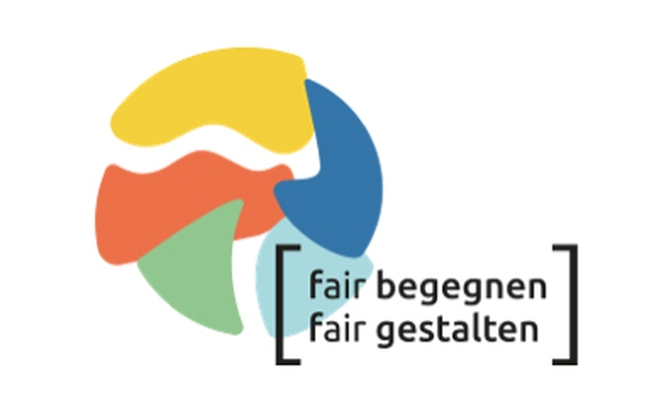 Logo des Kongresses Fair begegnen - Fair gestalten, der vom 18. bis 20. September 2019 in Köln stattfindet.