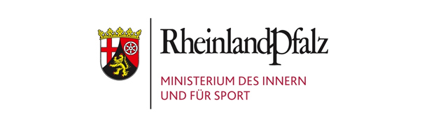 Logo des Ministeriums des Innern und für Sport Rheinland-Pfalz