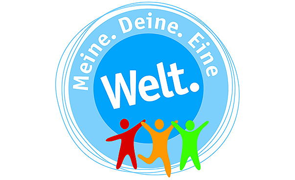 Logo der Baden-Würtemberger Initiative „Meine. Deine. Eine Welt.“