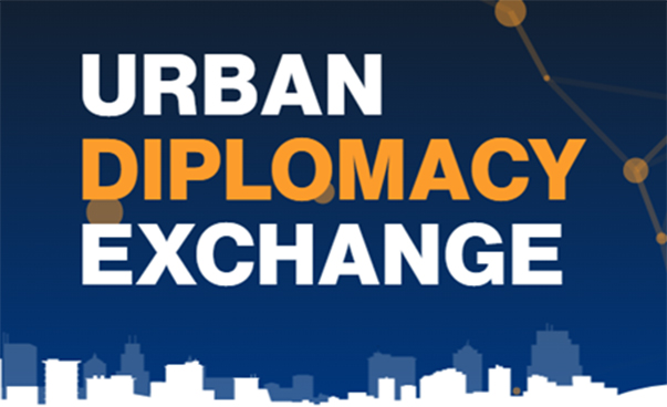 Logo des Projekts Urban Diplomacy Exchange