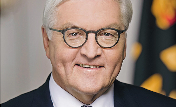 Porträt des Bundespräsidenten Steinmeier